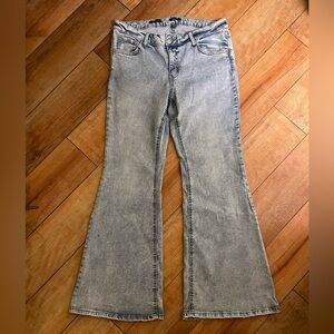 Wild Fable Light Blue High-Rise Flare Jeans